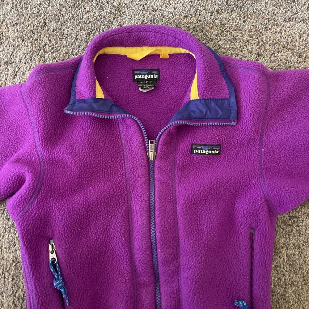 Kids Patagonia Fleece Size 6